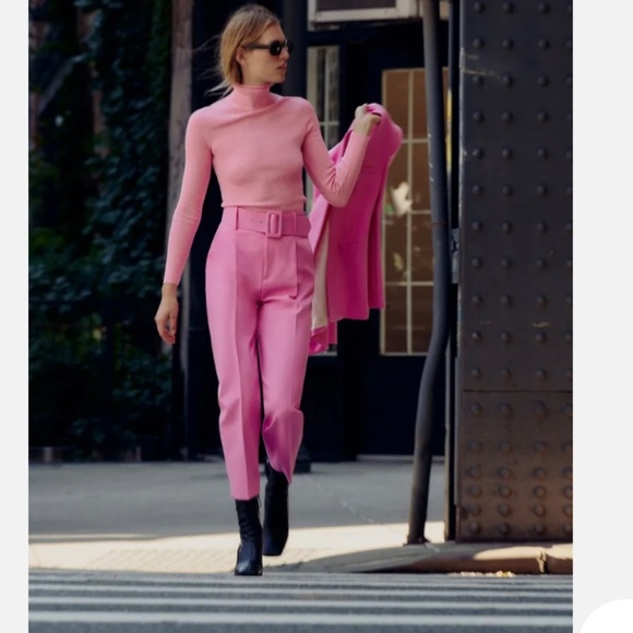 Never worn - Zara neon pink suit XL - Picture 3 of 16